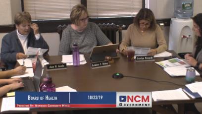 Board of Health 10/22/19
