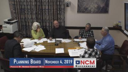 Planning Board 11/4/19