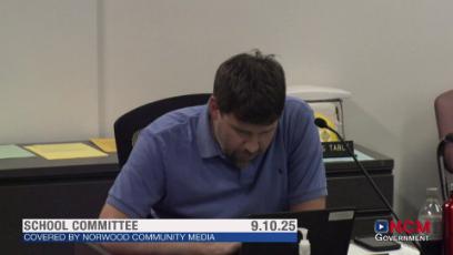 School Committee 9.10.25
