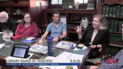 Library Board of Trustees 9.9.25