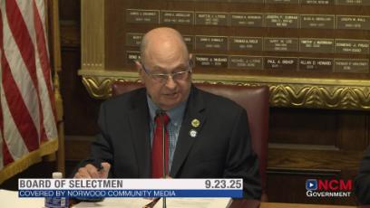 Board of Selectmen 9.23.25 Rebroadcast