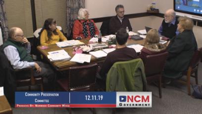 Community Preservation Committee 12/11/19