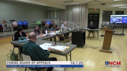 Zoning Board of Appeals 10.7.25