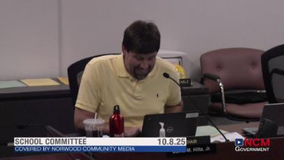 School Committee 10.8.26