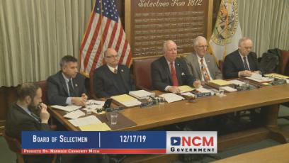 Board of Selectmen 12/17/19