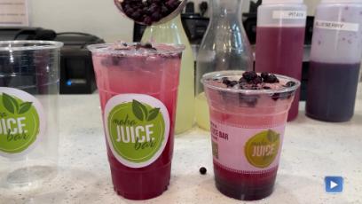 Sweet Treats with Keeks: Maha Juice Bar Refreshers