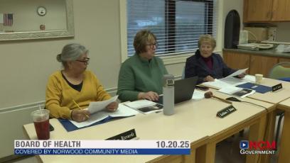 Board of Health 10.20.25