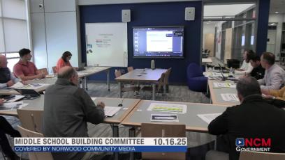 Middle School Building Committee 10.20.25
