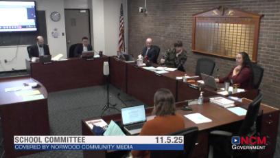School Committee 11.5.25