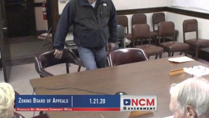 Zoning Board of Appeals 1.21.20