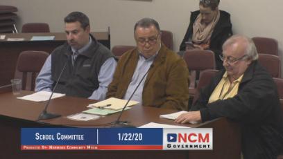 School Committee 1/22/20