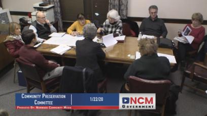 Community Preservation Committee 1/22/20