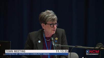 Town Meeting 11.13.25