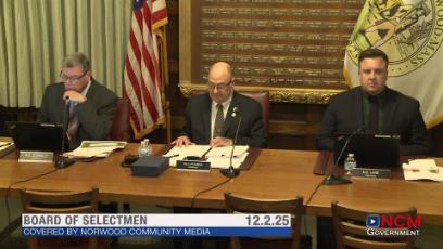 Board of Selectmen 12.2.25