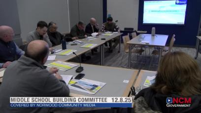 Middle School Building Committee 12.8.25