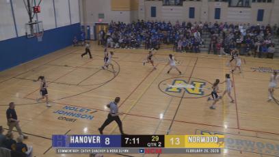 2020 NHS Girls Basketball v. Hanover