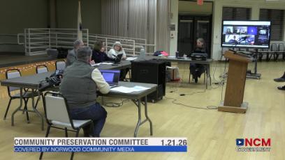 Community Preservation Committee 1.21.26