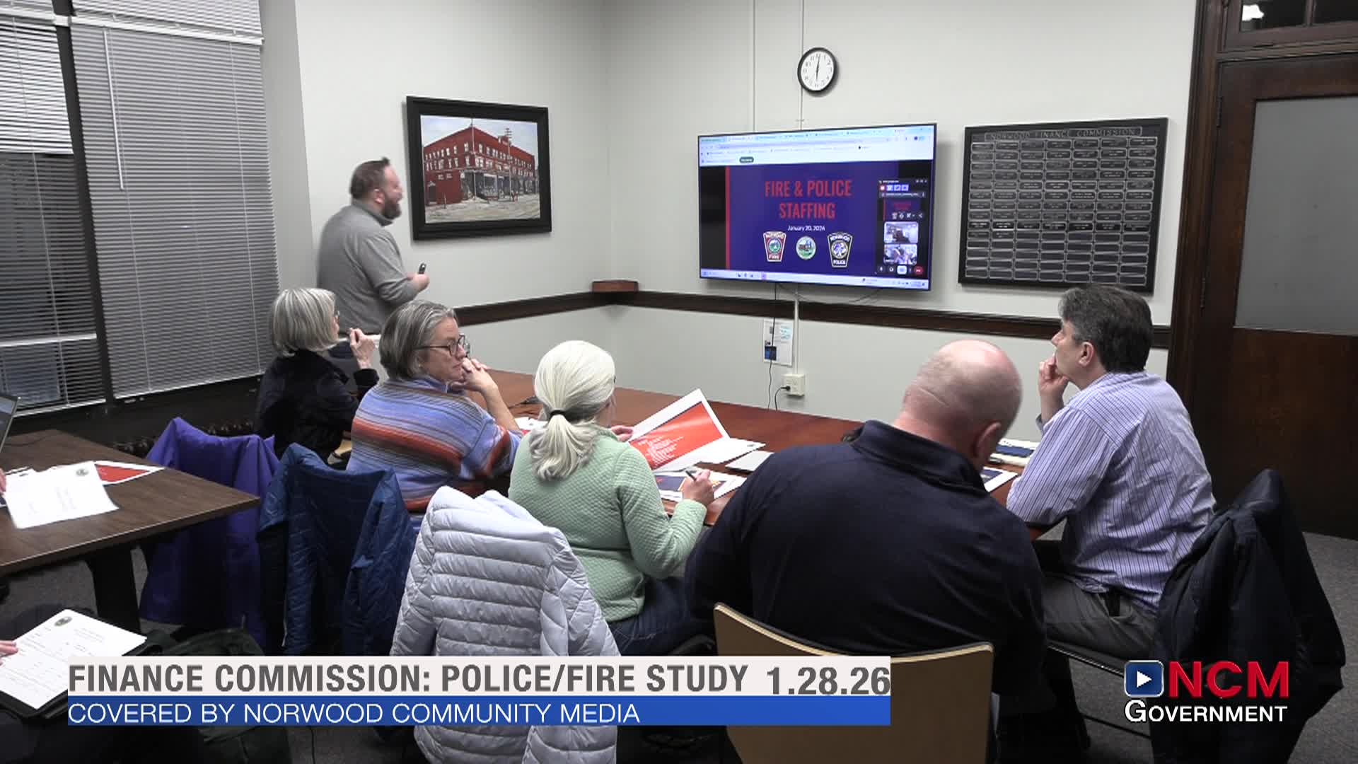Finance Commission: Police/Fire Study 1.28.26