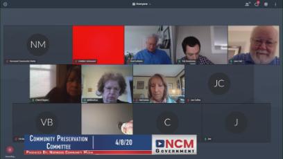 Community Preservation Committee 4/8/20