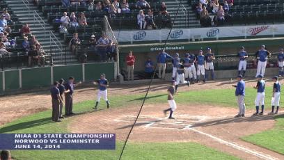 2014 NHS Baseball vs. Leominster - State Final