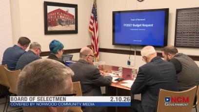 Board of Selectmen 2.10.26