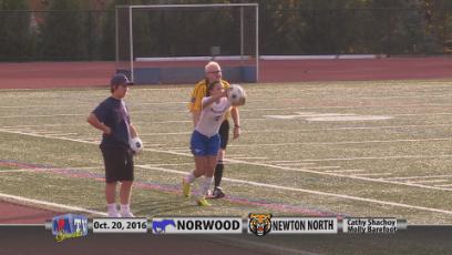 2016 NHS Girls Soccer Vs Newton North