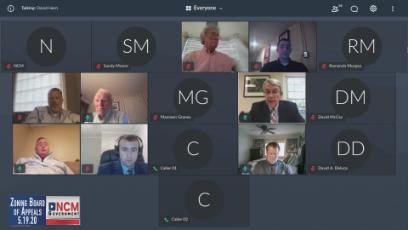 Zoning Board of Appeals 5/19/20