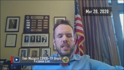 Tony Mazzucco COVID-19 Facebook Live Update: 5.28.20
