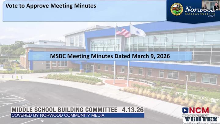Thumbnail image for Middle School Building Committee 4.13.26