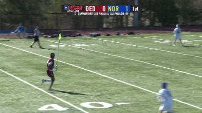 2026 NHS Boys Lacrosse vs Dedham 4.27.26