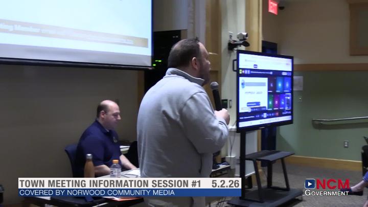 Thumbnail image for Town Meeting Information Session #1 5.2.26
