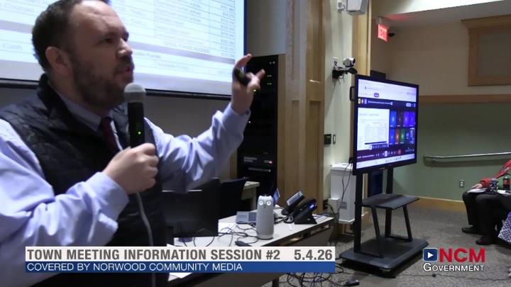 Thumbnail image for Town Meeting Information Session #2 5.4.26