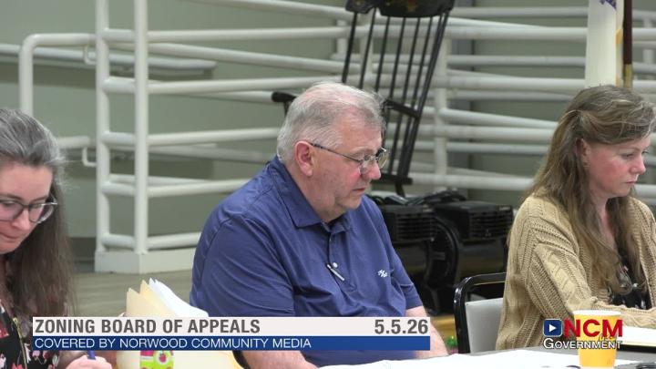 Thumbnail image for Zoning Board of Appeals 5.5.26