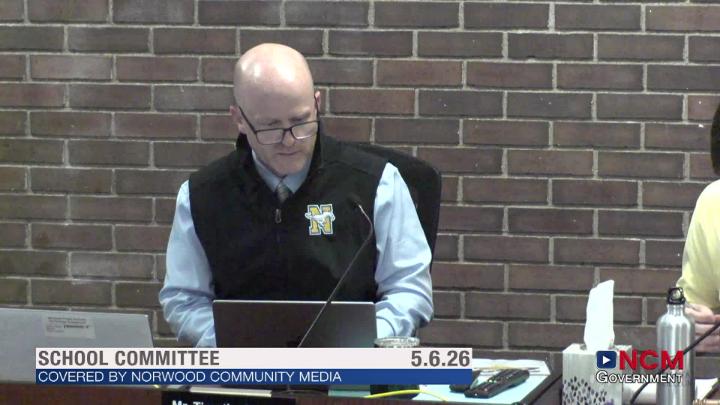 Thumbnail image for School Committee 5.6.26