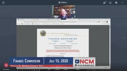 Finance Commission 7/15/20