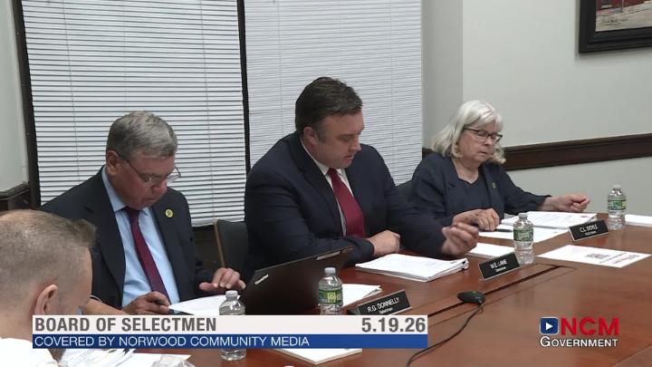 Thumbnail image for Board of Selectmen 5.19.26