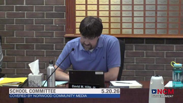 Thumbnail image for School Committee 5.20.26