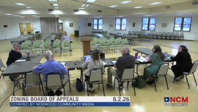 Zoning Board of Appeals 6.2.26