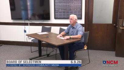 Board of Selectmen 6.9.26
