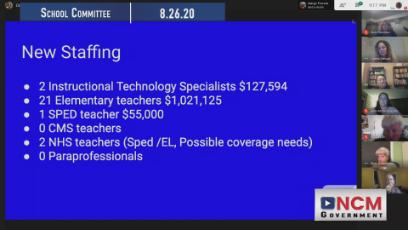 School Committee 8/26/20