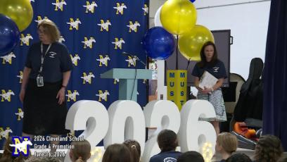 2026 Cleveland Elementary School 4th Grade Promotion