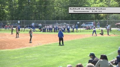 NHS Softball vs. Bishop Feehan 5/31/14