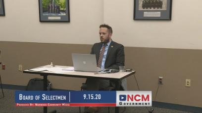 Board of Selectmen 9/15/20