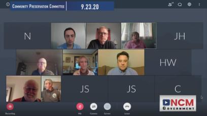 Community Preservation Committee 9/23/20