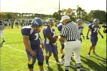 2010 Mustang Football vs. Walpole 10/16/10