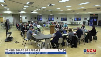 Zoning Board of Appeals 7.7.26