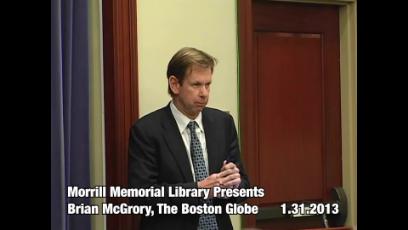 Norwood Library Presents: Brian McGrory Boston Globe Editor