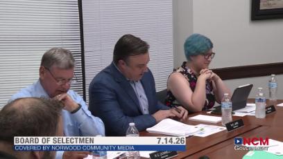 Board of Selectmen 7.14.26