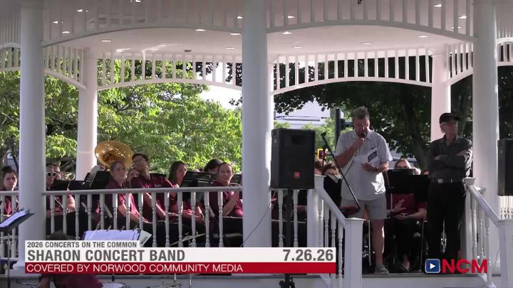 Thumbnail image for Concerts on the Common: Sharon Concert Band