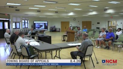 Zoning Board of Appeals 8.4.26